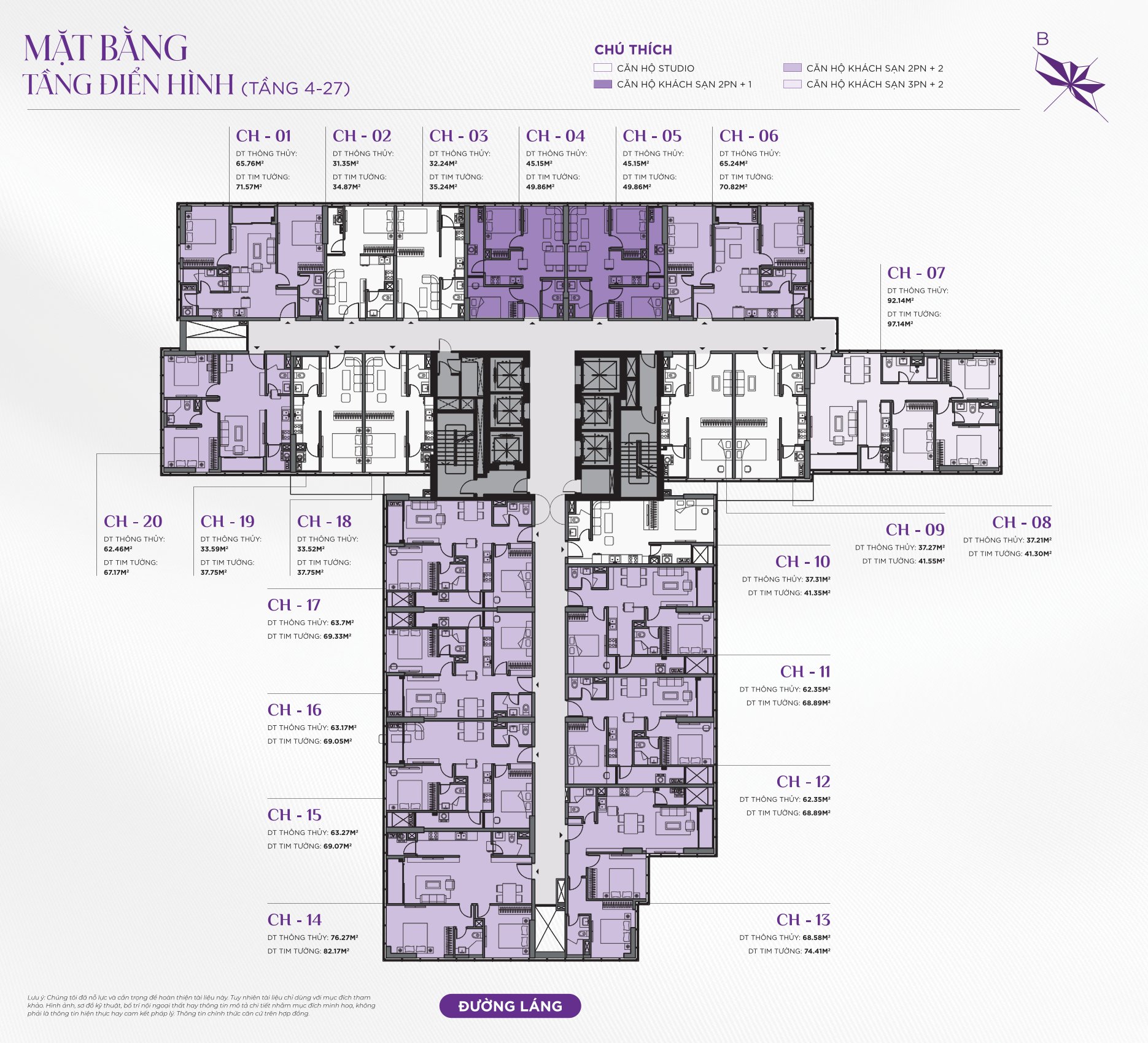 mặt bằng dự án the ninety complex 90 láng